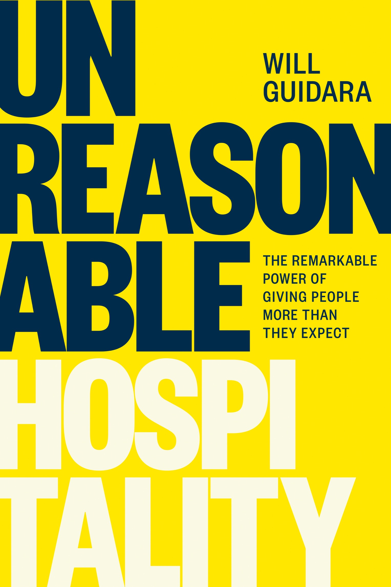 Unreasonable Hospitality 書封